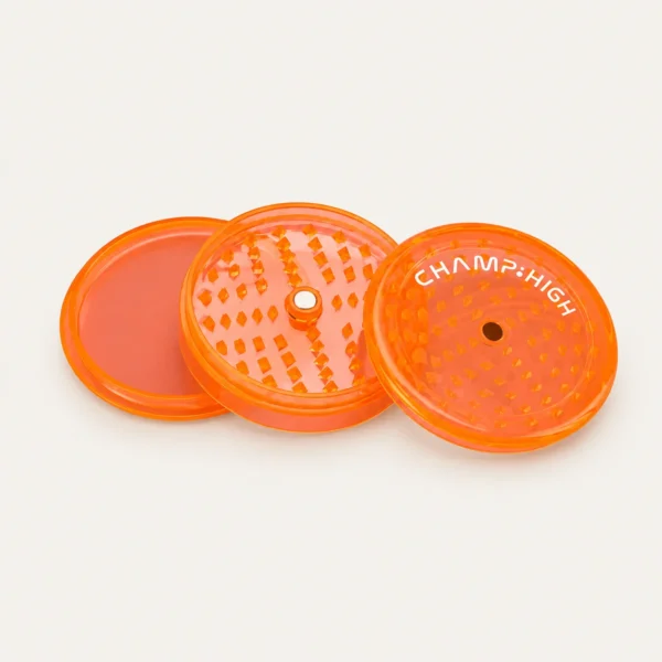 Champ High XXL Kunststof Grinder 90 mm – 3 Lagen