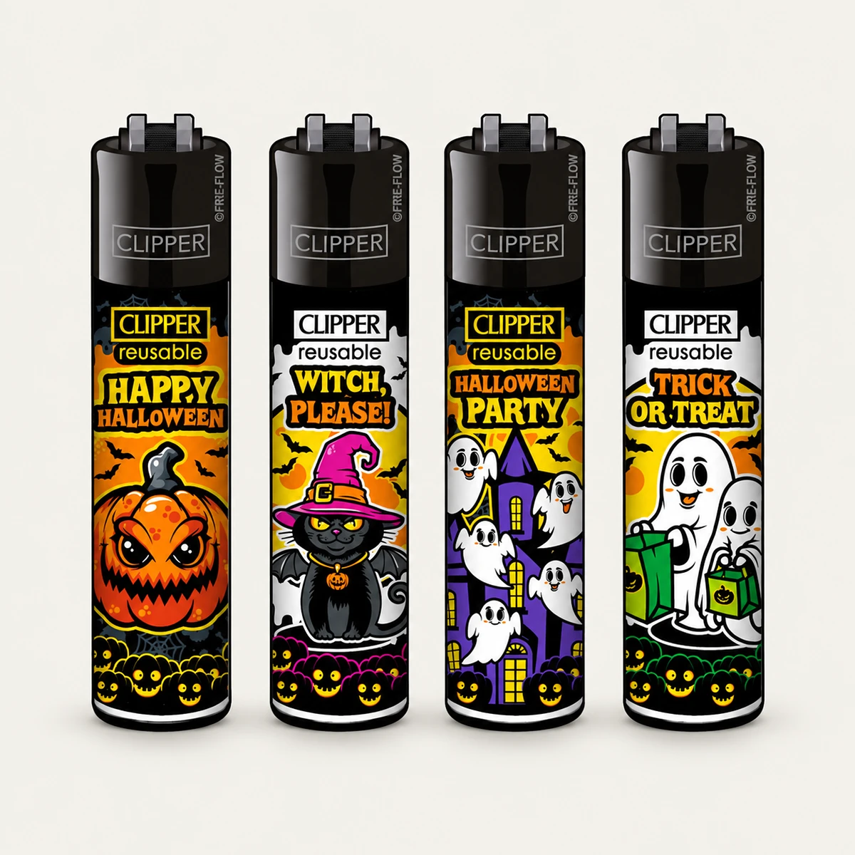 Clipper Halloween – Set van 4