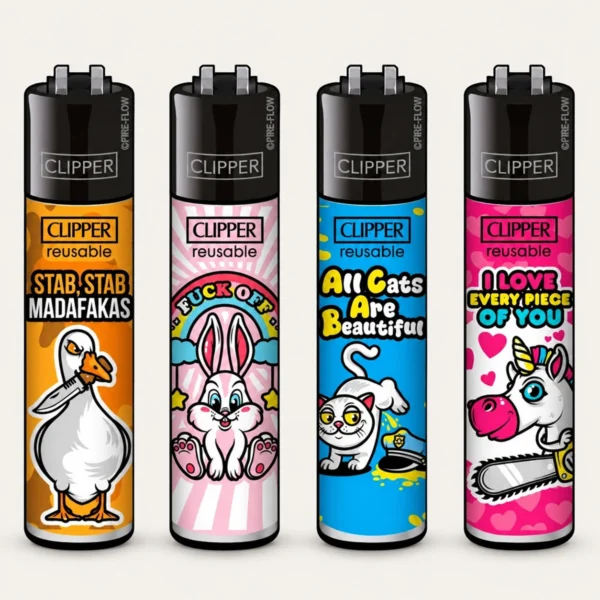Clipper Mix Slogan 7 – Set van 4