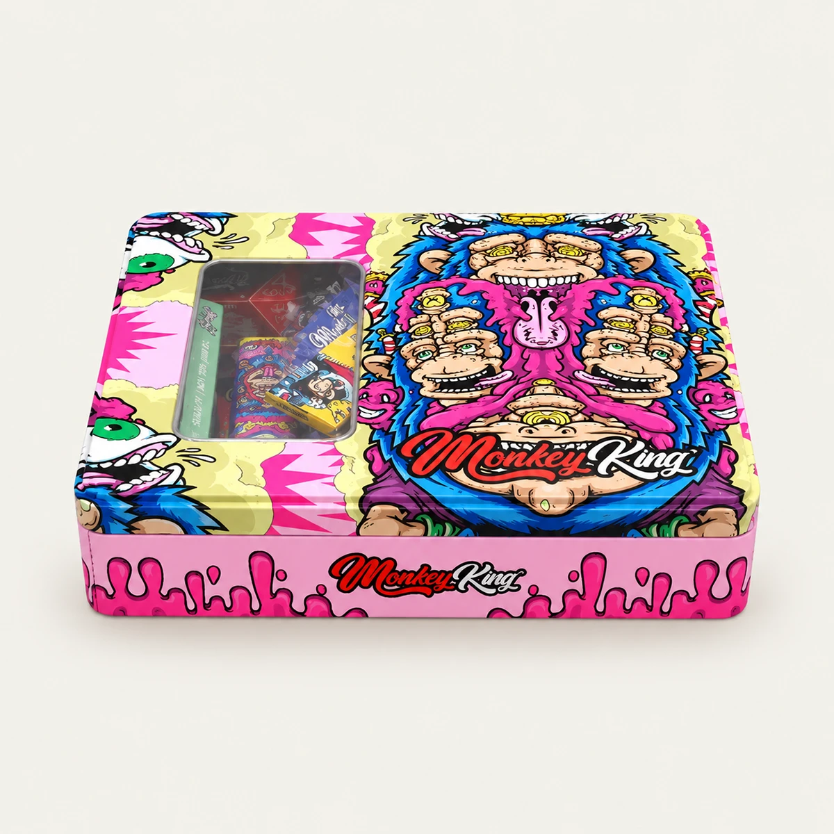 Monkey King Try-Kit Metal Box Pink Edition