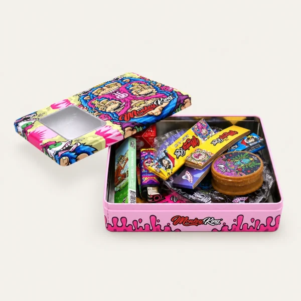 Monkey King Try-Kit Metal Box Pink Edition