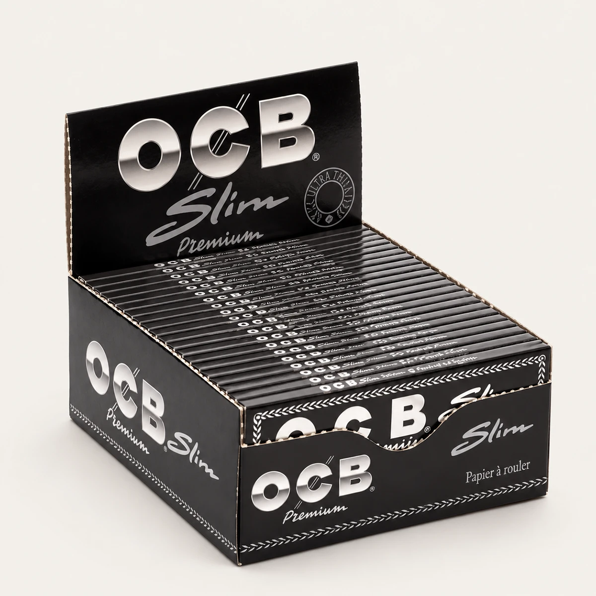 OCB Premium King Size Slim Vloei 50pcs/display