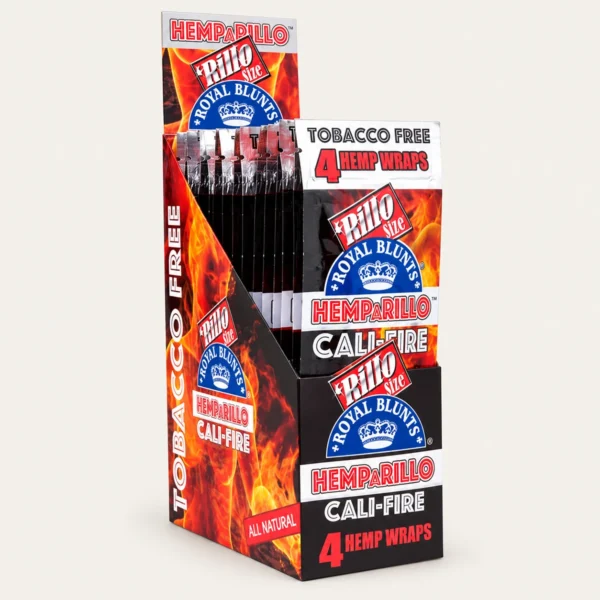 Royal Blunts Hemparillo Cali-Fire – 4 Hemp Wraps