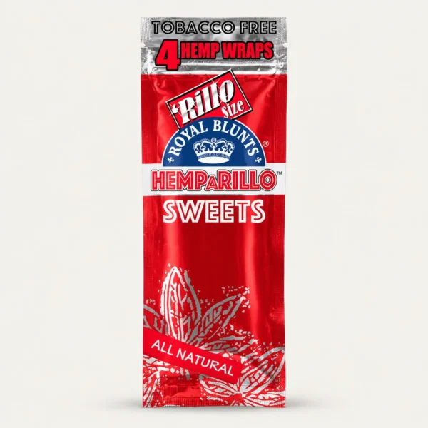 Royal Blunts Hemparillo Sweets – 4 Hemp Wraps