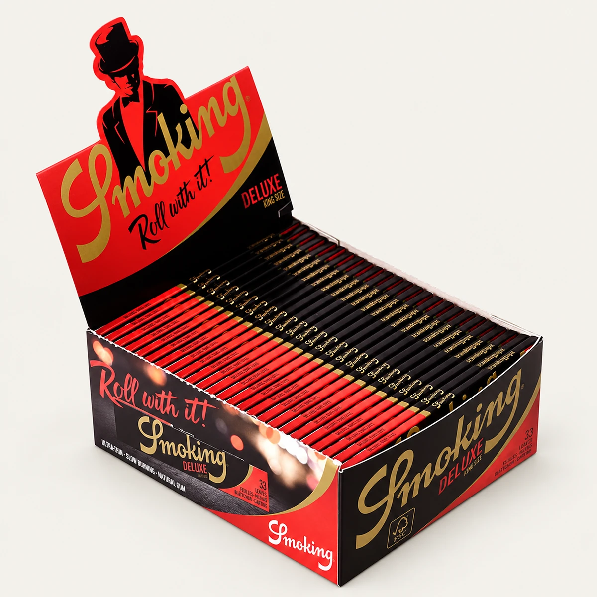 Smoking Black Vloei - 50pcs/display