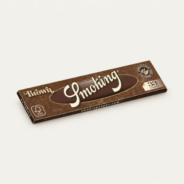 Smoking Brown King Size Slim Vloei – 50pcs/display