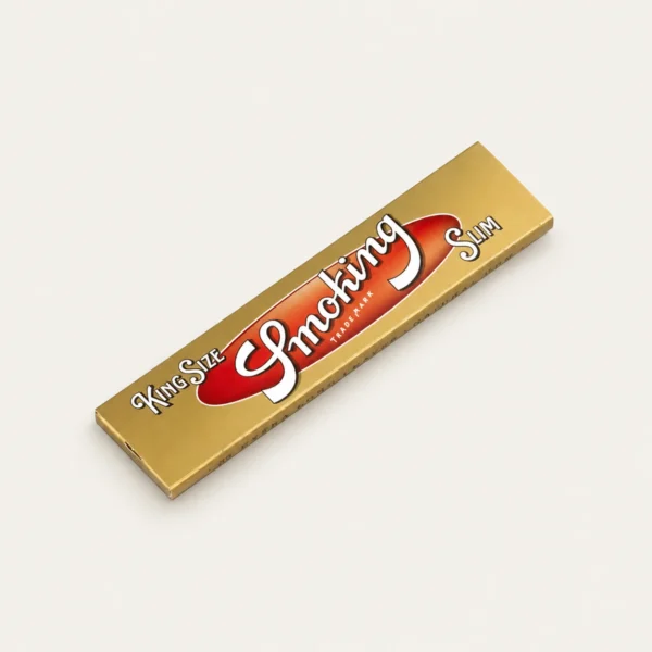 Smoking Gold King Size Slim Vloei - 50pcs/display