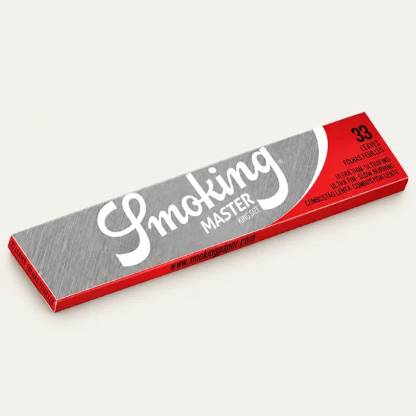 Smoking Silver King Size Extra Slim Vloei - 50pcs/display