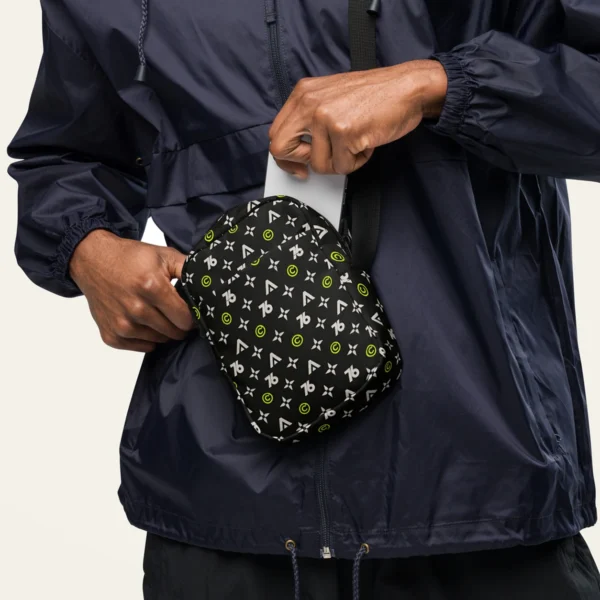 ACT76 Monogram Crossbody Bag