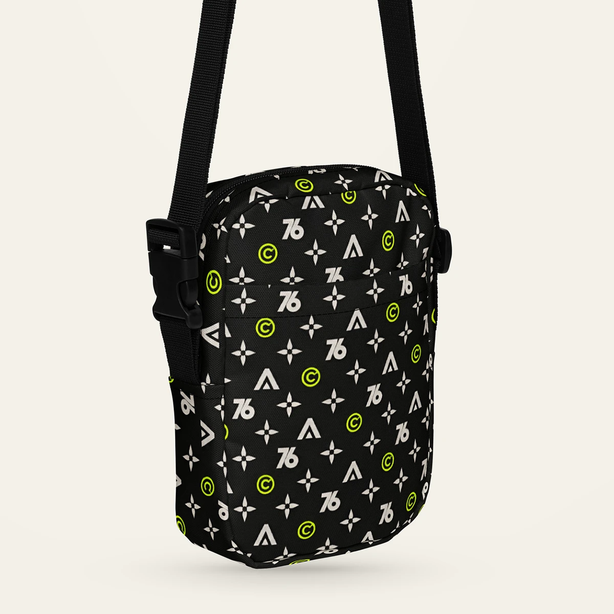 ACT76 Monogram Crossbody Bag