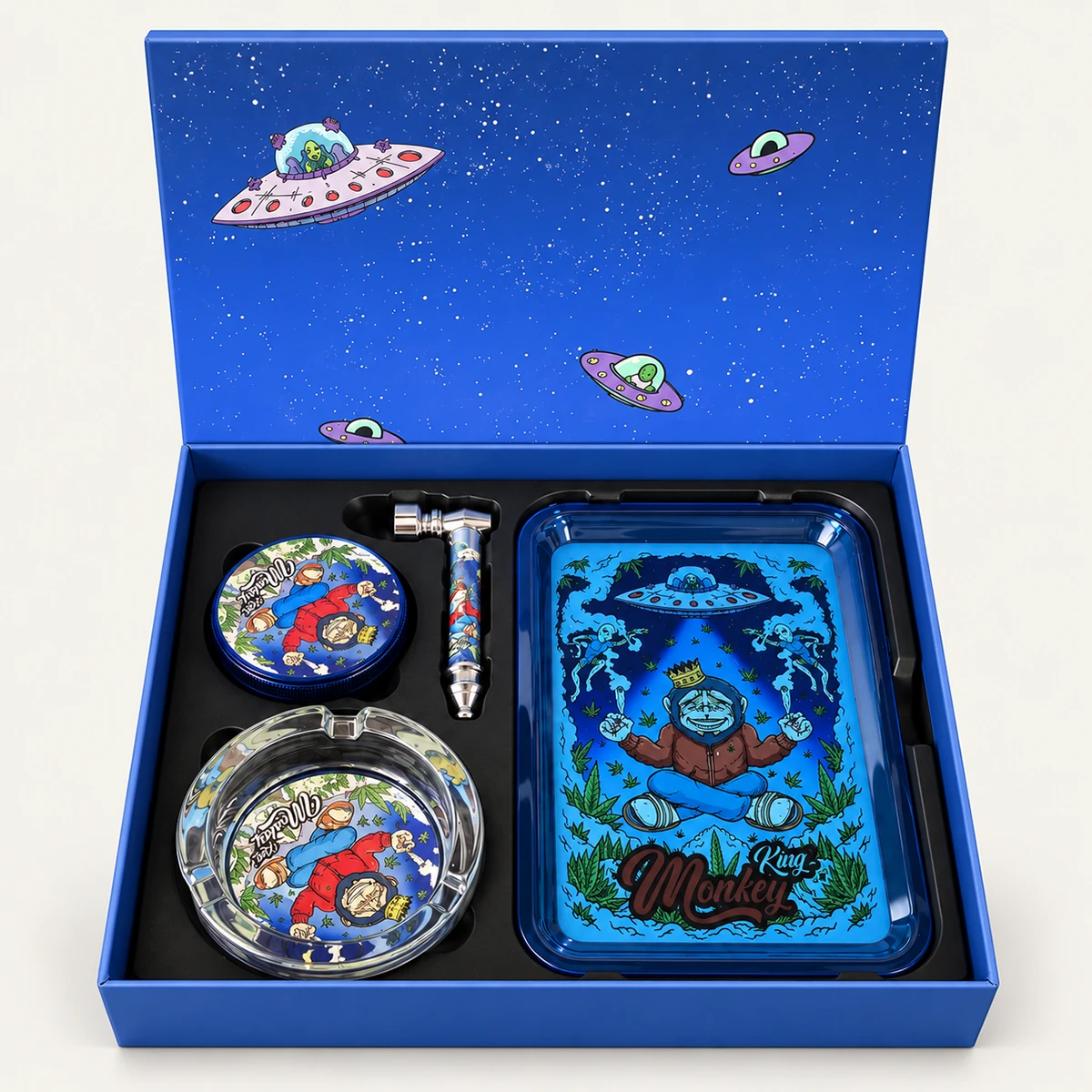 Monkey King Cadeaubox – Blauw