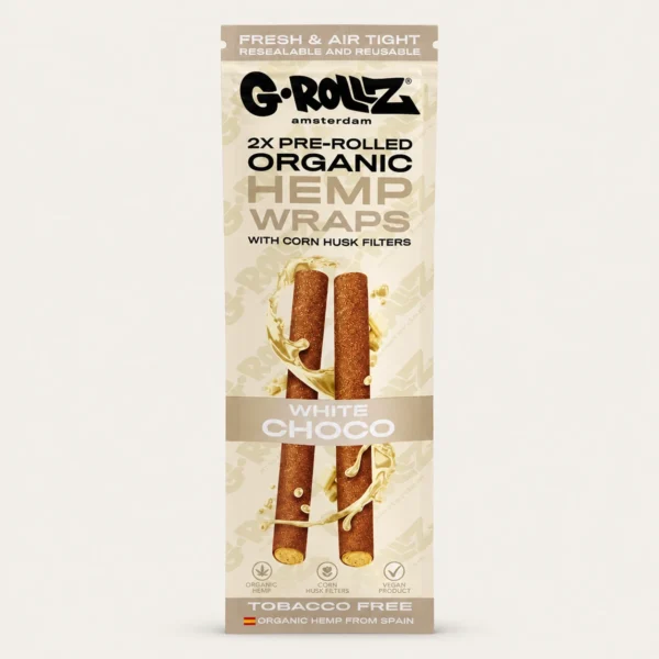 G-Rollz White Chocolate 2 Pre-Rolled Hemp Wraps